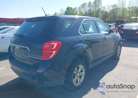 2017 Chevrolet Equinox Ls из США, поврежденный, VIN 2GNALBEK5H1556992